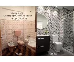 Remodelação Casas de banho / Wc