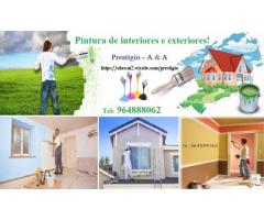 PINTURA de Apartamentos, Lojas, .. - espaços de habitação e comércio.