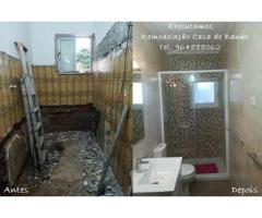 RENOVAÇÃO CASAS DE BANHO / RESTAURO WC